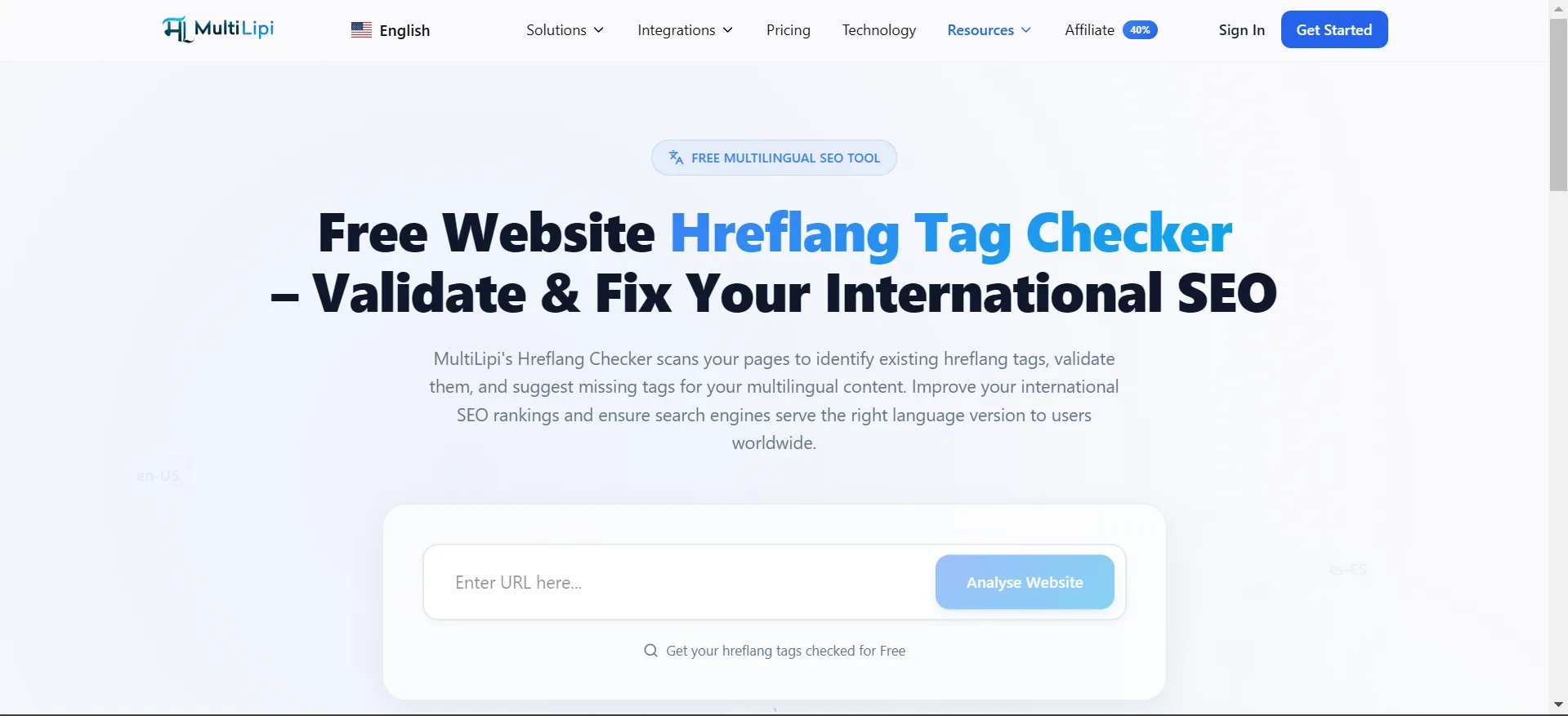 Free Hreflang Checker: Validate International SEO Tags & Language Targeting
